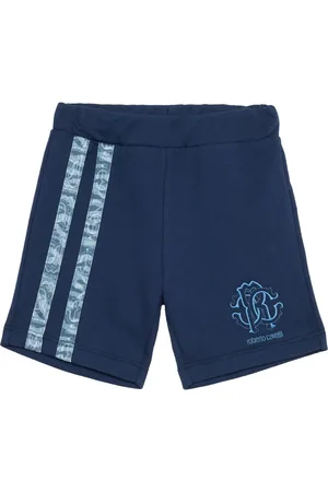 Roberto Cavalli Joggingshorts mit Logo-Stickerei