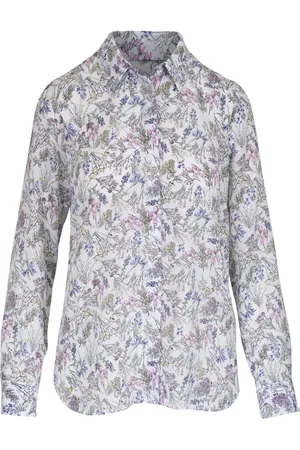 ADAM LIPPES Hemd mit Blumen-Print