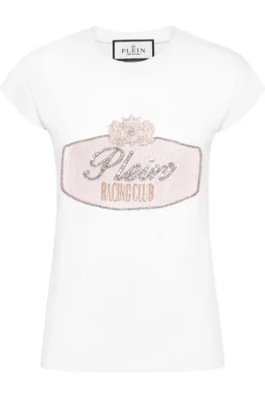 Philipp Plein Cars Racing T-Shirt aus Jersey
