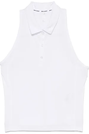DKNY Poloshirt mit Racerback