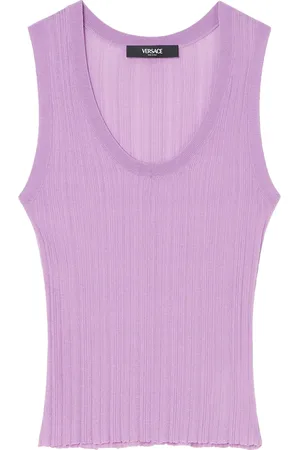 VERSACE Geripptes Tanktop