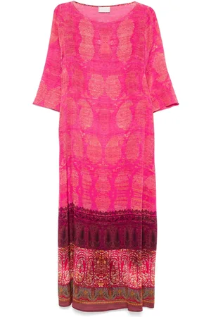 PIERRE-LOUIS MASCIA Trapezio Seidenkleid