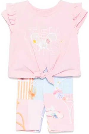 Lapin House Set aus Oberteil und Hose mit Print
