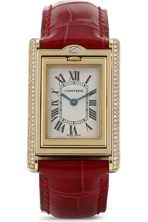 Cartier 1990s pre-owned Tank Basculante 36mm