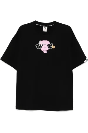 A Bathing Ape T-Shirt mit Logo-Print