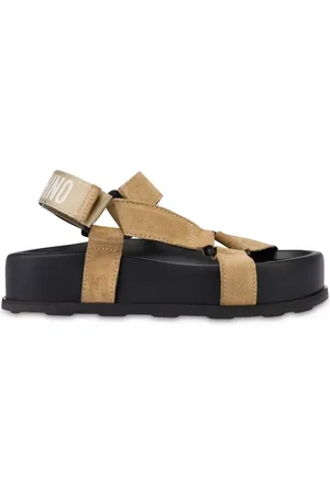 Moschino Sandalen aus Wildleder