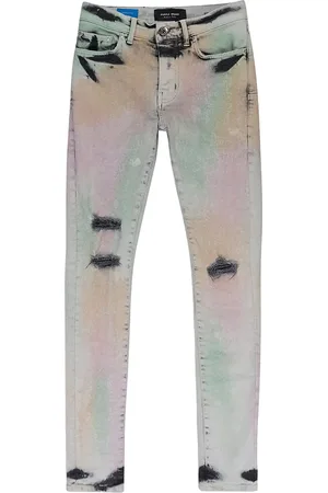 Purple Brand Gerade P001 Muted "Acid Camo" Jeans