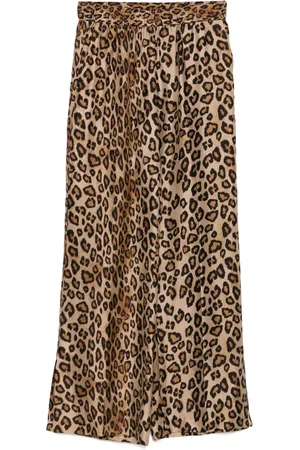 ALBERTO BIANI Hose mit Leoparden-Print