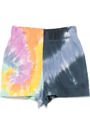 Stella McCartney Shorts mit Batikmuster