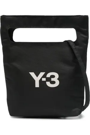 Y-3 Mini Shopper mit Logo-Print