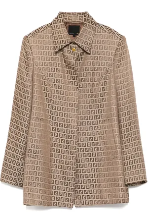Fendi 1980-1990s FENDI Zucchino Mantel