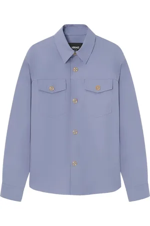 VERSACE Hemdjacke aus Gabardine