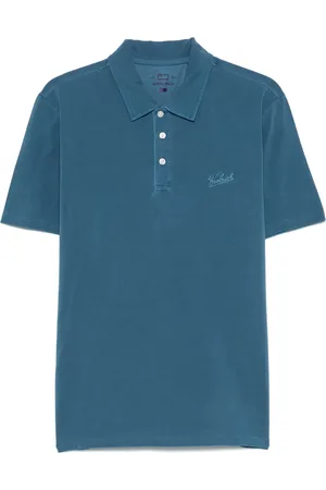 Woolrich Poloshirt mit Logo-Stickerei