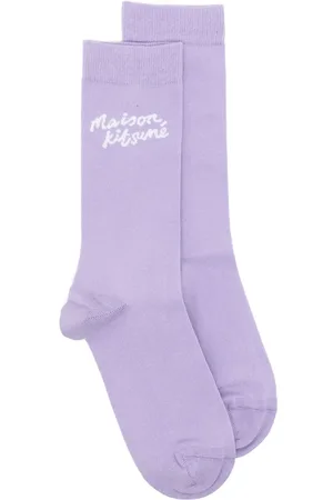 Maison Kitsuné Socken mit Handschrift