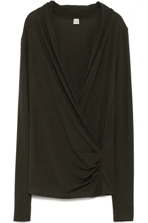 Totême Jerseyoberteil im Layering-Look