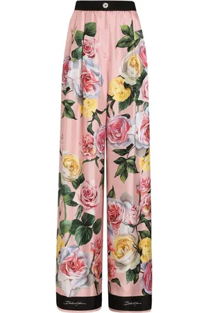 Dolce & Gabbana Hose mit Blumen-Print