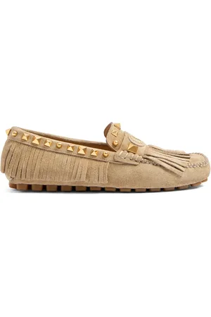 VALENTINO GARAVANI Plaster Caster Loafer mit Fransen