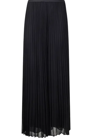 Emporio Armani Georgette-Hose mit Falten