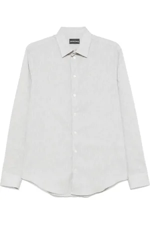 Emporio Armani Hemd mit Logo-Stickerei