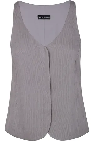 Emporio Armani Mantel mit verdecktem Verschluss