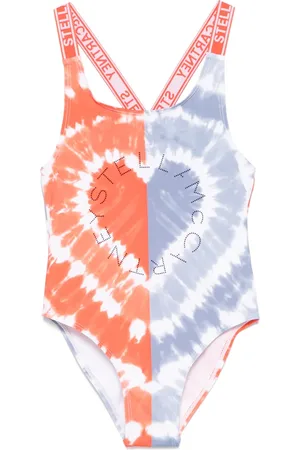 Stella McCartney Badeanzug mit Batikmuster