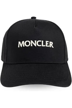 Moncler Gabardine-Baseballkappe mit Logo-Stickerei
