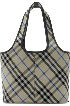 Burberry Kleine Check Tote Bag