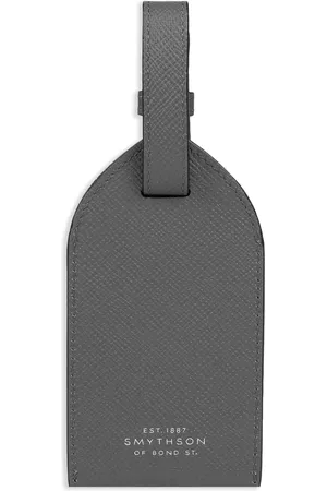 SMYTHSON Gepäckanhänger aus Leder