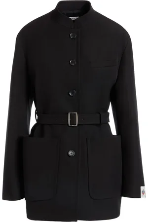 Bally Gabardine-Jacke mit Gürtel