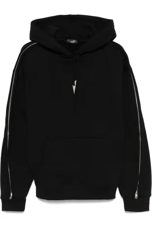 MUGLER Hoodie mit Reißverschlussdetails