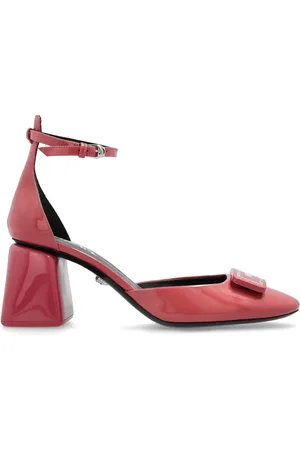 VERSACE Pumps aus Leder 70mm