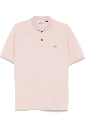 Stone Island Poloshirt aus Piqué
