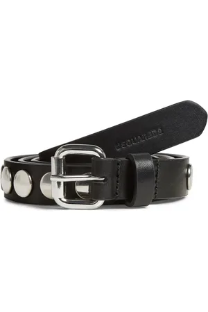 Dsquared2 Ledergürtel mit Nieten
