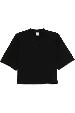 Pinko T-Shirt mit Logo-Stickerei