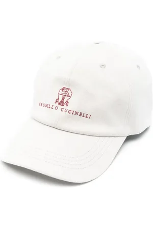 Brunello Cucinelli Baseballkappe mit Logo-Stickerei