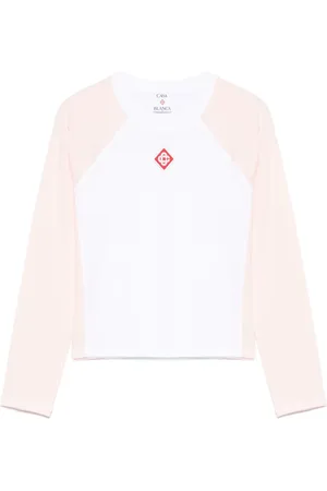 Casablanca Cropped-Sweatshirt mit Logo