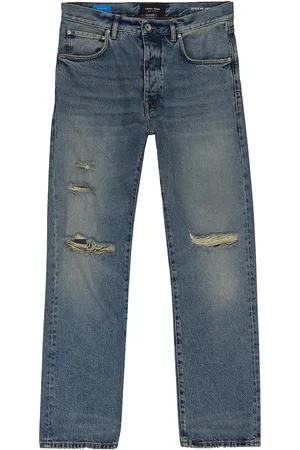 Purple Brand P011 Thrashed Mid "Blue" Jeans