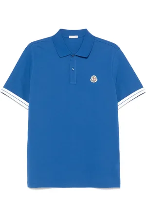Moncler Poloshirt mit Logo-Stickerei
