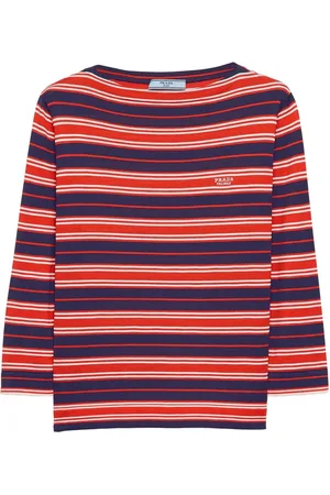 Prada Gestreiftes T-Shirt