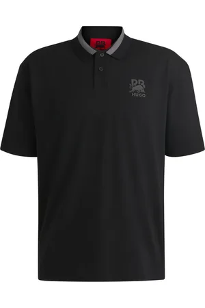 HUGO BOSS X RB Poloshirt mit Logo-Applikation