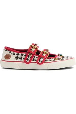 VALENTINO GARAVANI Schuhe mit Hahnentrittmuster