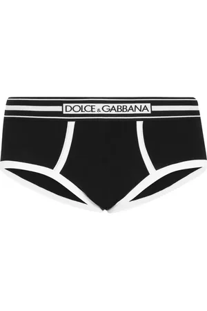 Dolce & Gabbana Slip mit Logo-Print