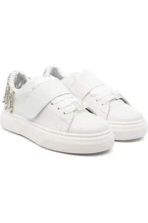 MONNALISA Sneakers mit Kristallfransen