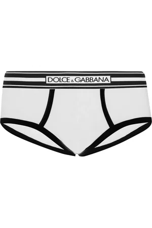 Dolce & Gabbana Slip mit Logo-Print