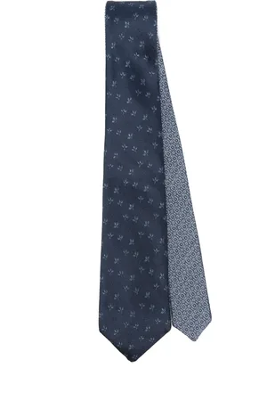 CANALI Schal mit Jacquard-Blumenmuster