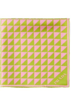 Prada Seidenschal mit Print