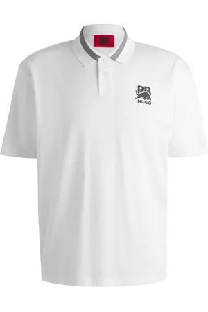 HUGO BOSS Poloshirt mit Logo-Print