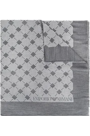 Emporio Armani Schal mit Monogramm