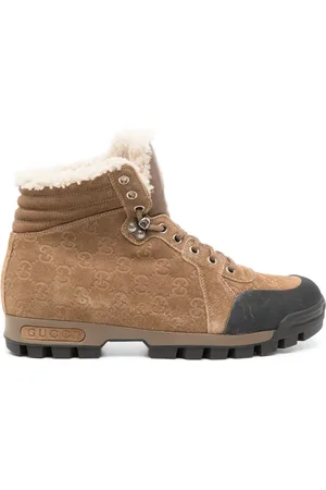 Gucci Stiefel aus Wildleder