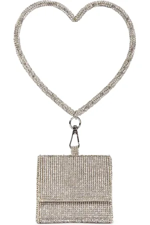 Maison Ava Schultertasche mit Kristallblume